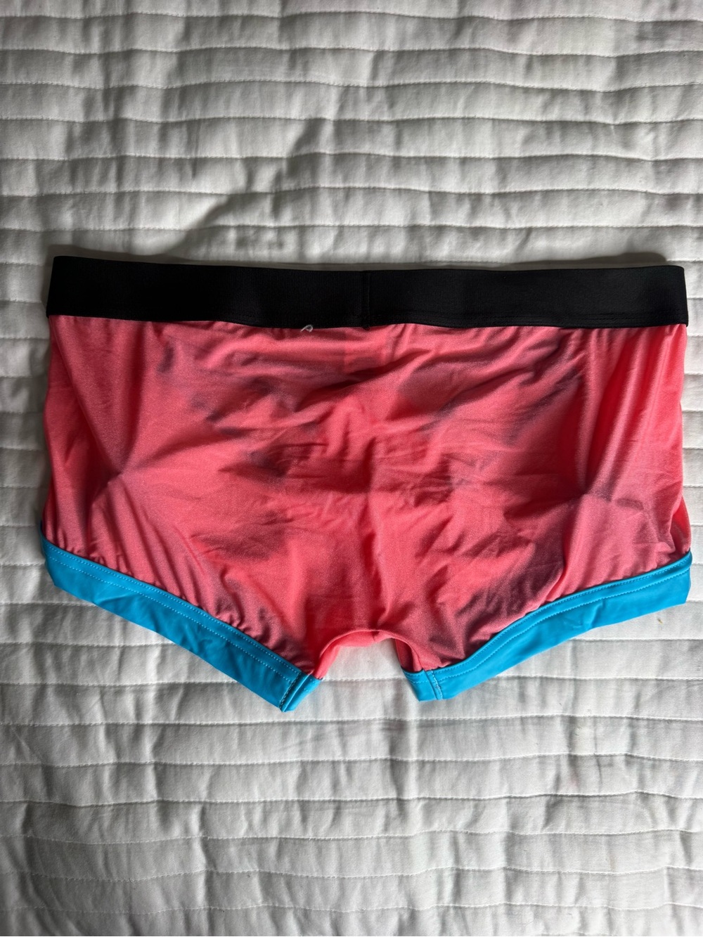 GREGG HOMME Coral & Turquoise Boxer - Picture 4 of 5